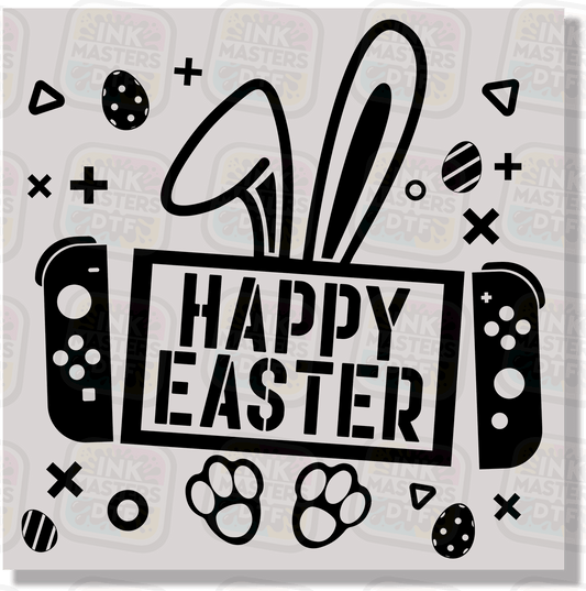 Gamer Happy Easter DTF Transfer - Ink Masters DTF