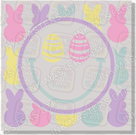 Easter Smile DTF Transfer - Ink Masters DTF