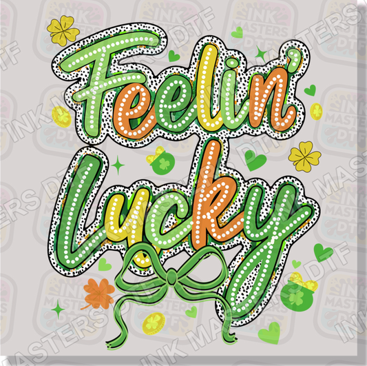 Feelin' Lucky St. Patty's Day DTF Transfer - Ink Masters DTF