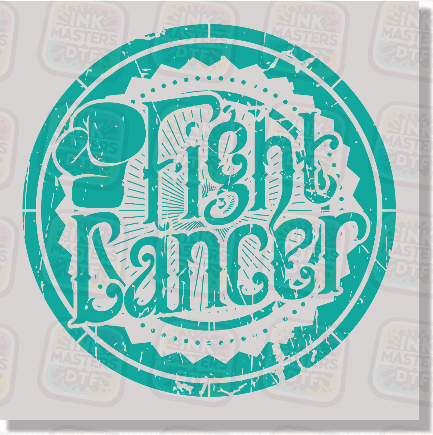 Fight Cancer DTF Transfer - Ink Masters DTF