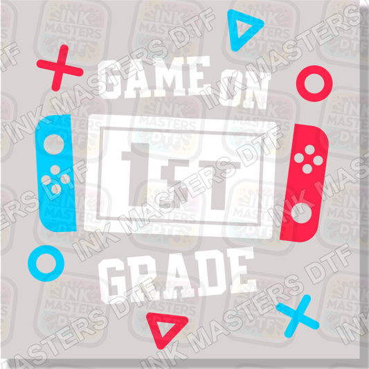 Game On Moving Up Grade School DTF Transfer - Ink Masters DTF