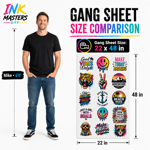 Custom DTF Gang Sheet Builder