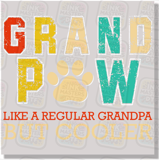 Grand Paw DTF Transfer - Ink Masters DTF