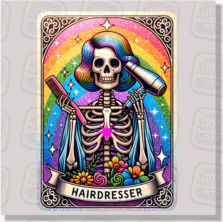 Hairdresser DTF Transfer - Ink Masters DTF