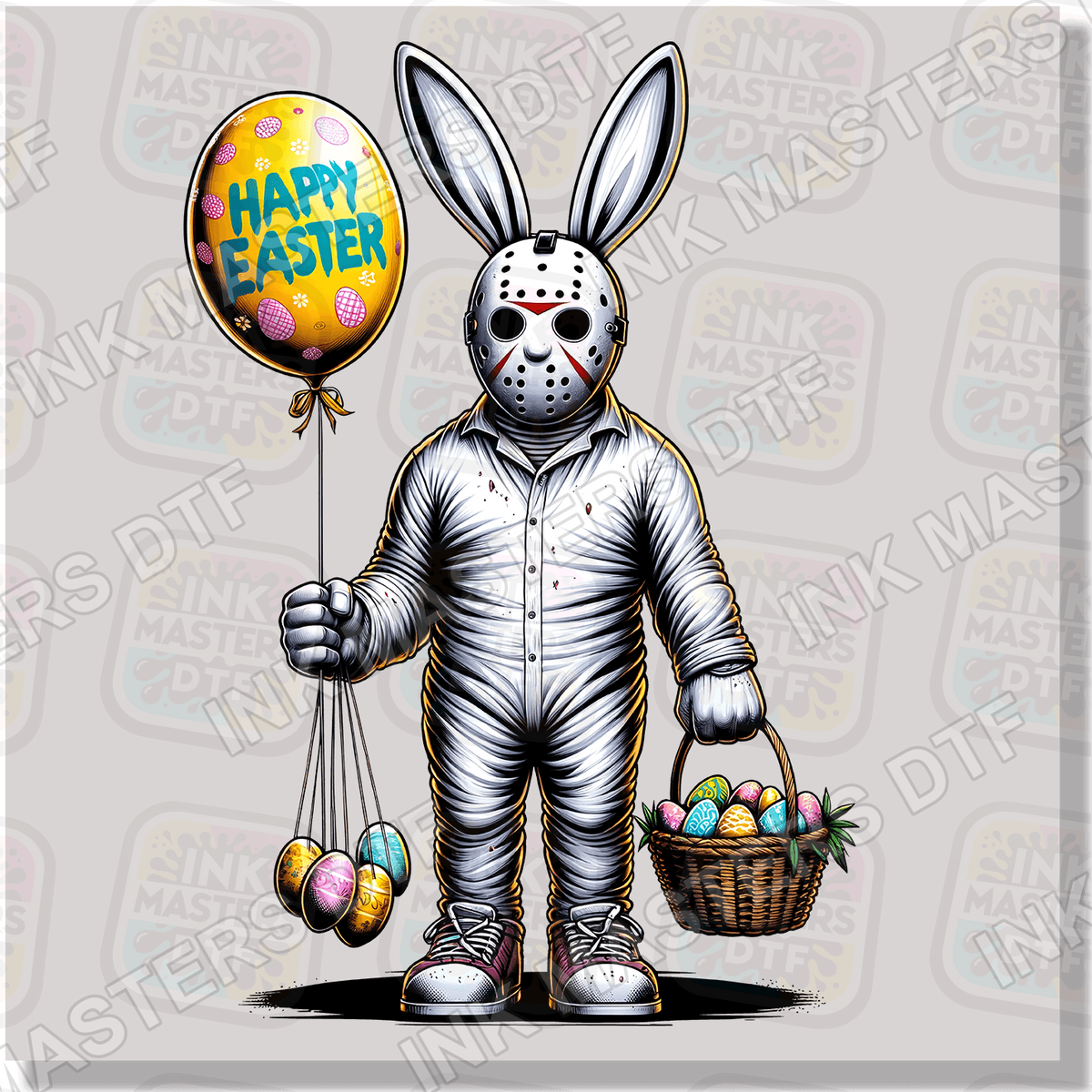 Happy Easter Horror DTF Transfer - Ink Masters DTF