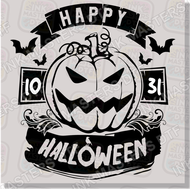 Happy Halloween DTF Transfer - Ink Masters DTF