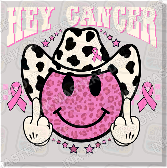 Hey Cancer DTF Transfer - Ink Masters DTF