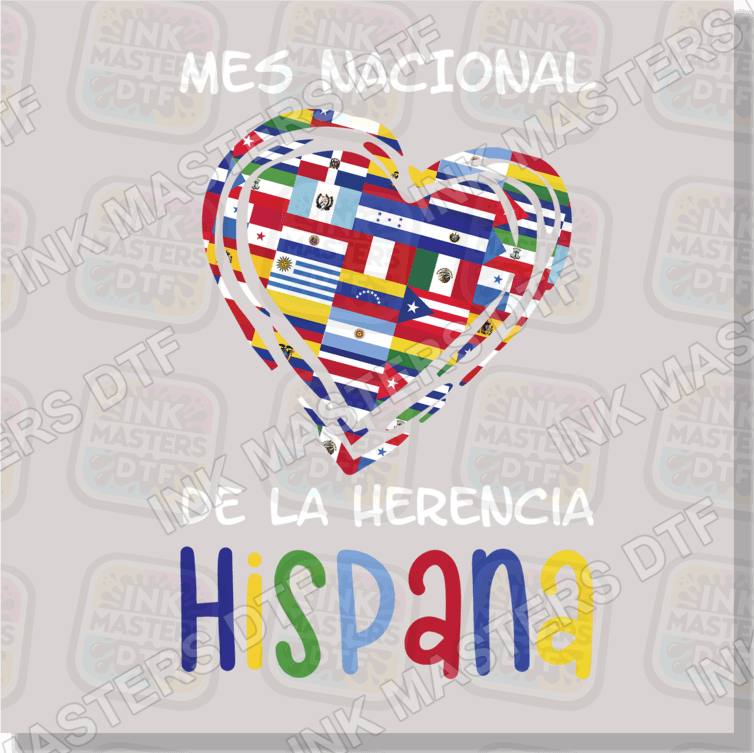 Hispanic Heritage Month DTF Transfer - Ink Masters DTF