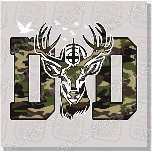 Hunter Dad DTF Transfer - Ink Masters DTF