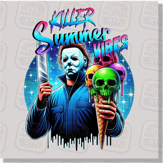 Killer Summer Vibes DTF Transfer - Ink Masters DTF