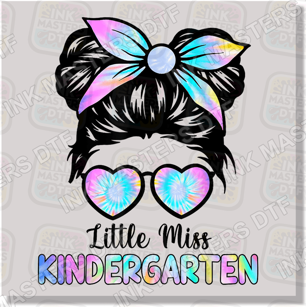 Little Miss Kindergarten DTF Transfer - Ink Masters DTF