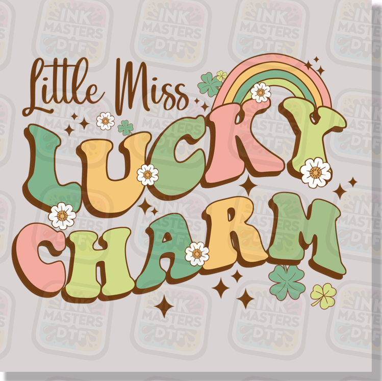 Little Miss Lucky Charm DTF Transfer