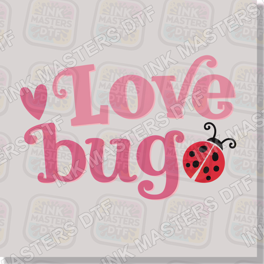 Love Bug Ladybug DTF Transfer - Ink Masters DTF