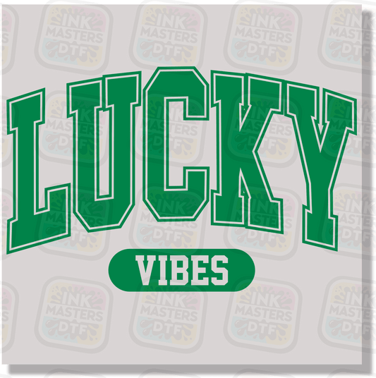 Lucky Vibes DTF Transfer - Ink Masters DTF