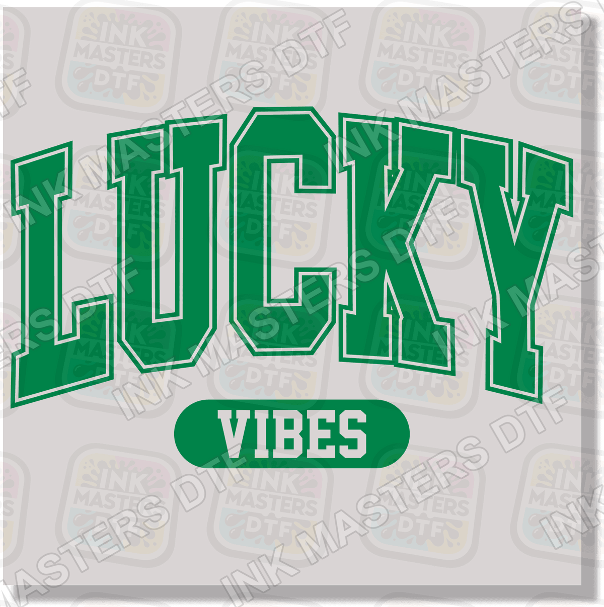 Lucky Vibes DTF Transfer - Ink Masters DTF