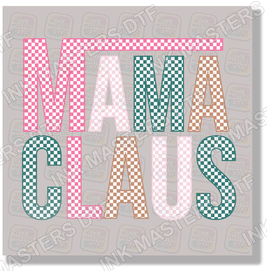 Mama Claus DTF Transfer - Ink Masters DTF
