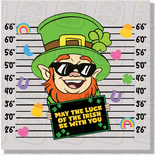 May The Luck Of The Irish Be With You DTF Transfer - Ink Masters DTF
