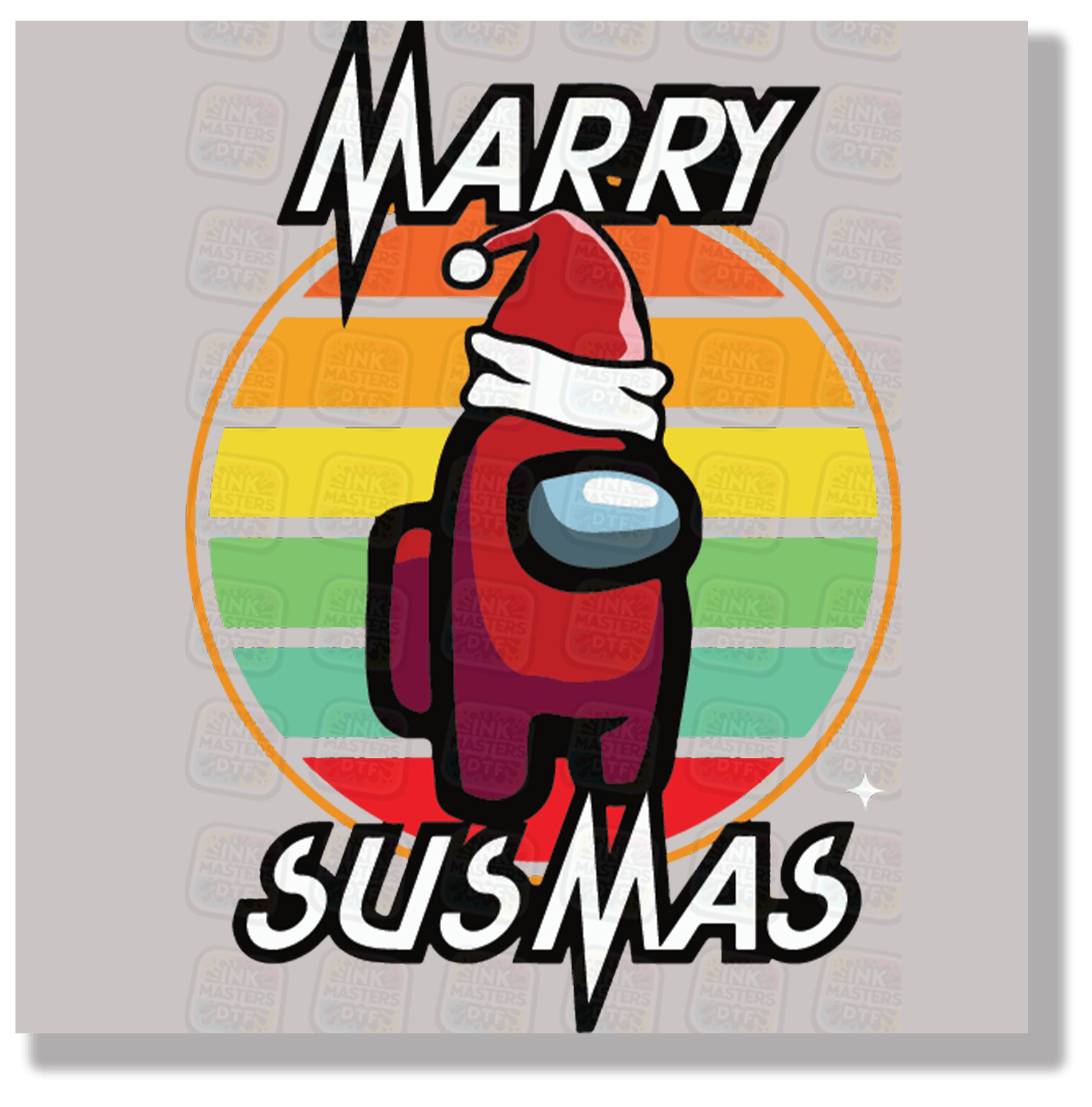 Merry Susmas DTF Transfer - Ink Masters DTF