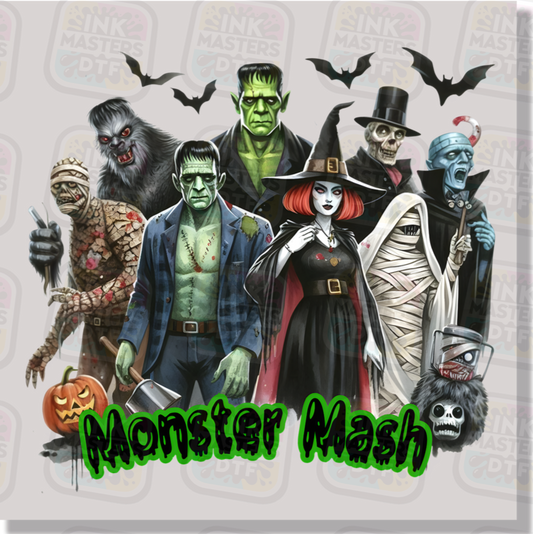 Monster Mash DTF Transfer