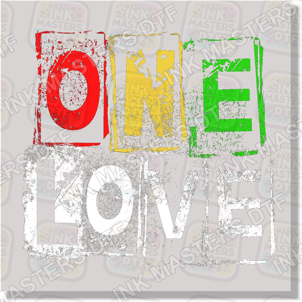 One Love DTF Transfer - Ink Masters DTF
