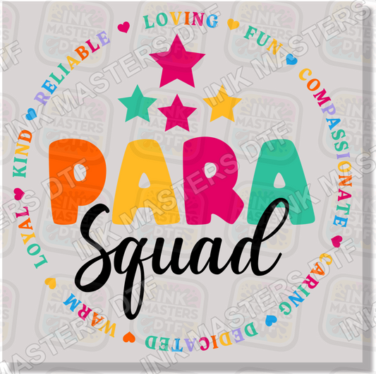 Para Squad DTF Transfer - Ink Masters DTF