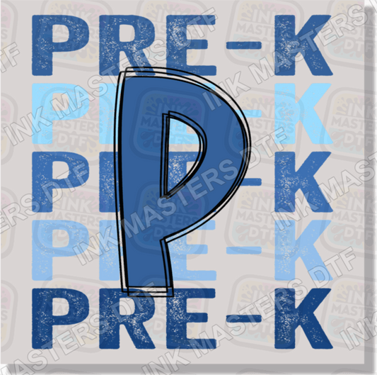 Back To School Pre-K - Fifth Grade DTF Transfer - Ink Masters DTF