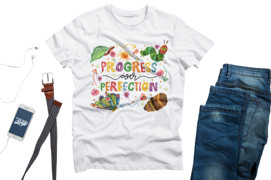 Progress Over Perfection Unisex T-Shirt