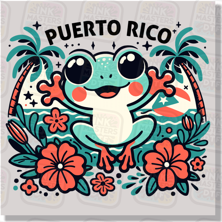Puerto Rico DTF Transfer – Ink Masters DTF