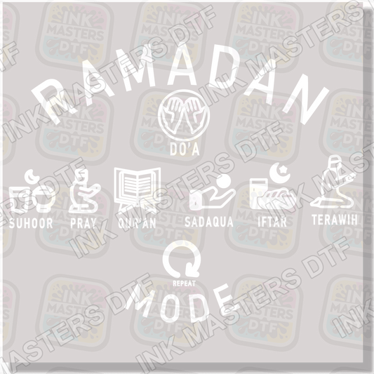 Ramadan Repeat Mode DTF Transfer - Ink Masters DTF
