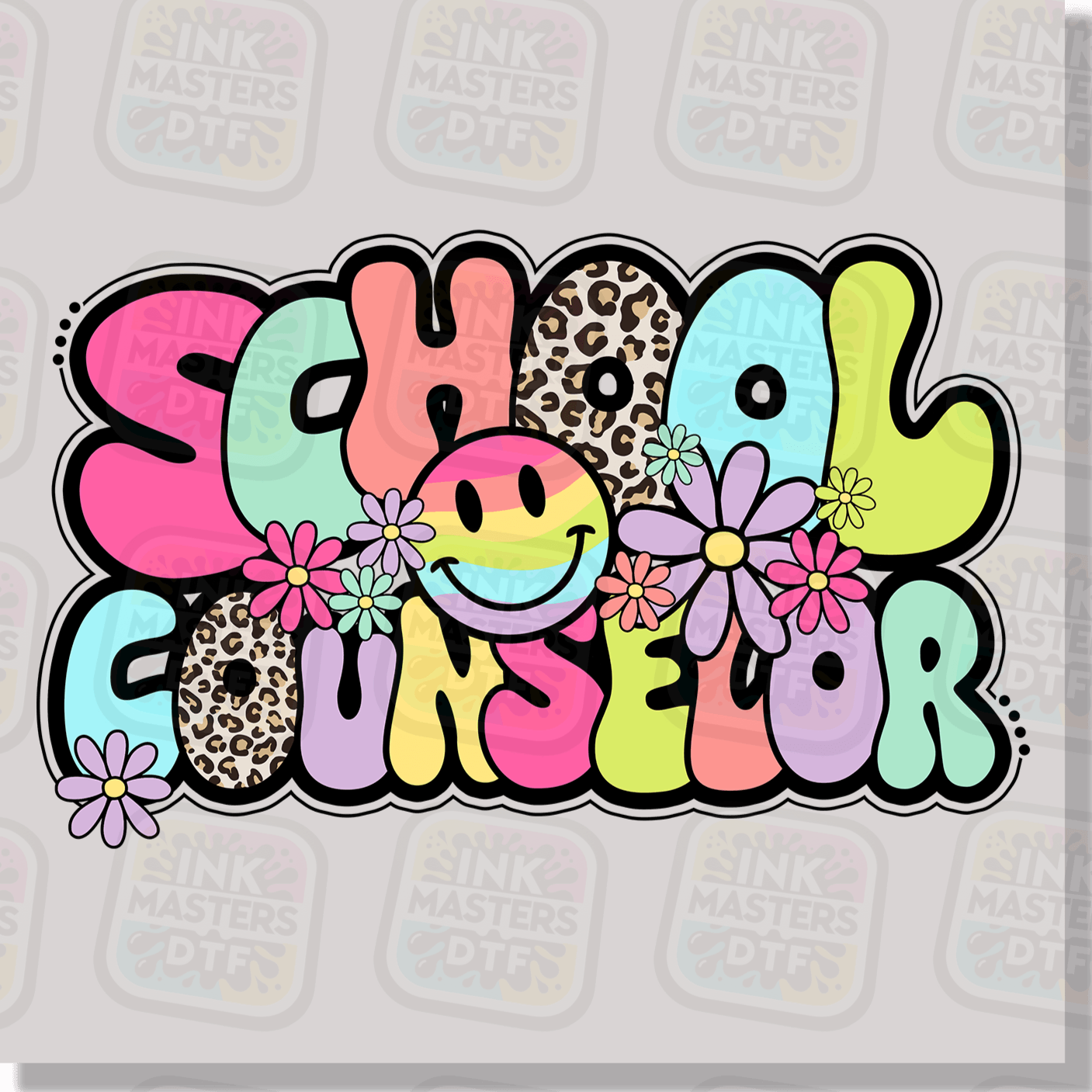 School Counselor DTF Transfer - Ink Masters DTF