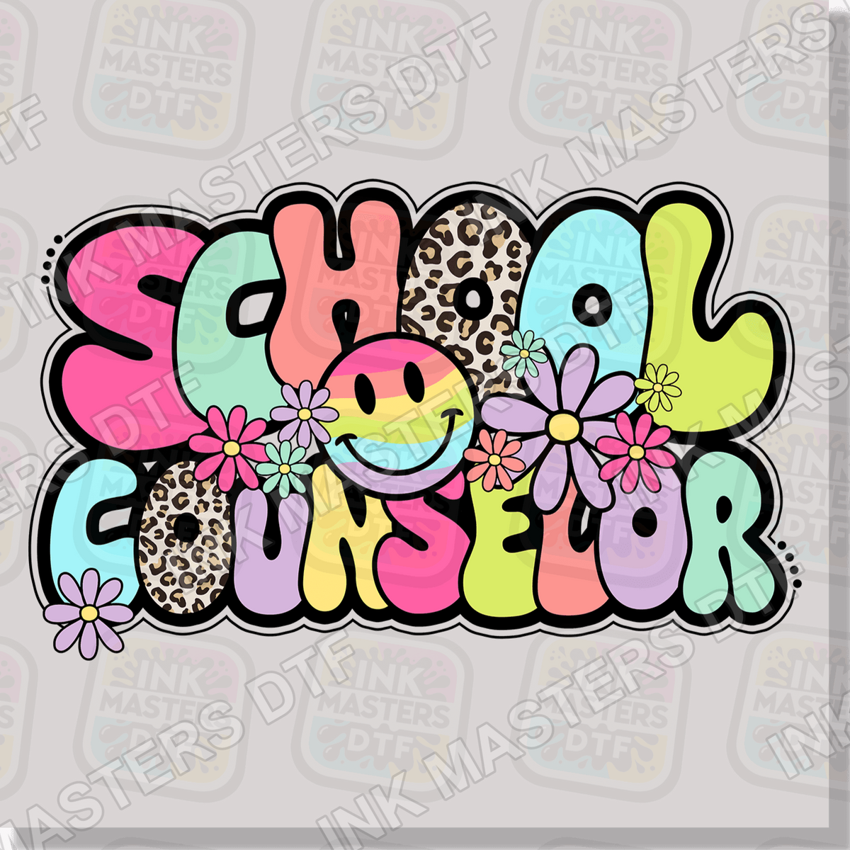 School Counselor DTF Transfer - Ink Masters DTF