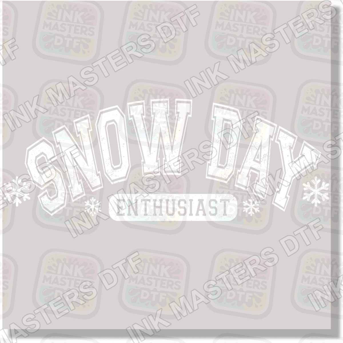 Snow Day Enthusiast DTF Transfer - Ink Masters DTF