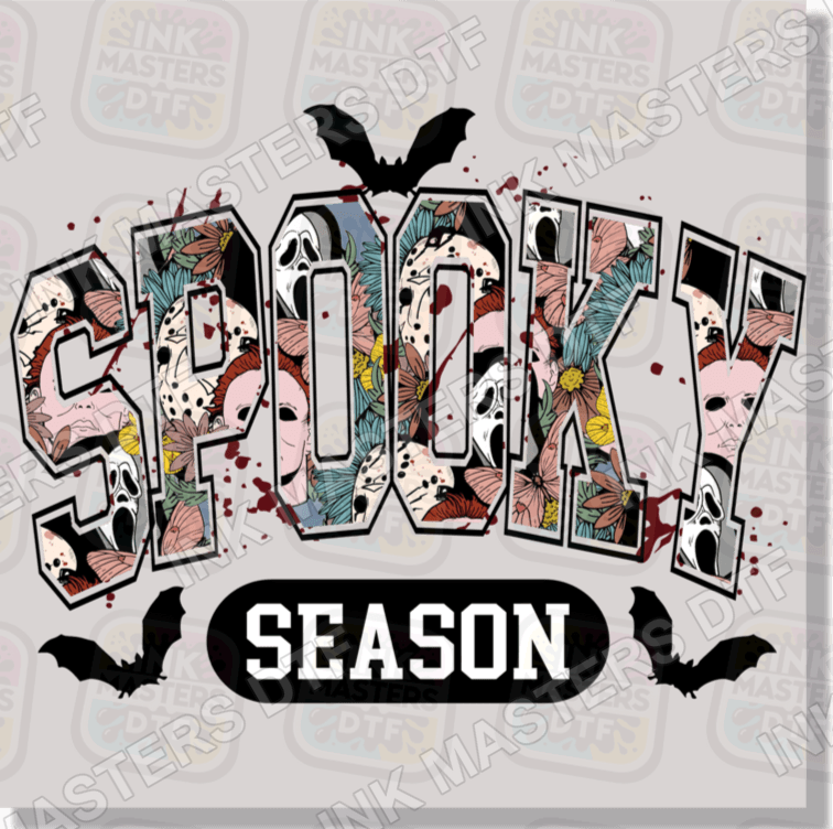 Spooky Season Horror Characters DTF Transfer - Ink Masters DTF