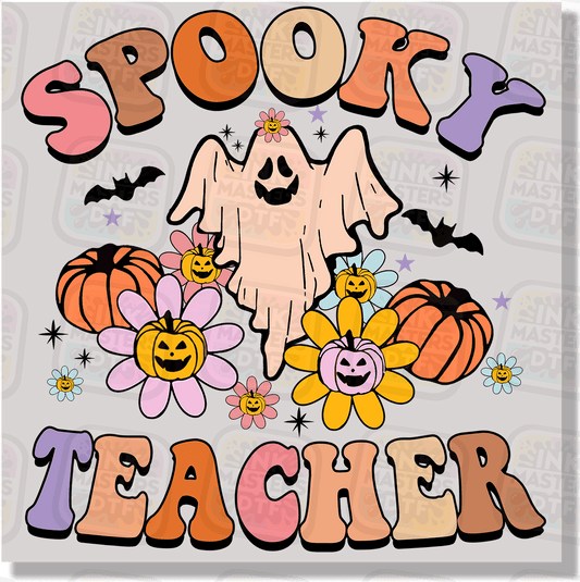 Spooky Teacher DTF Transfer - Ink Masters DTF