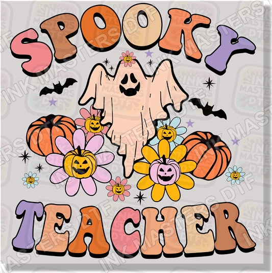 Spooky Teacher DTF Transfer - Ink Masters DTF