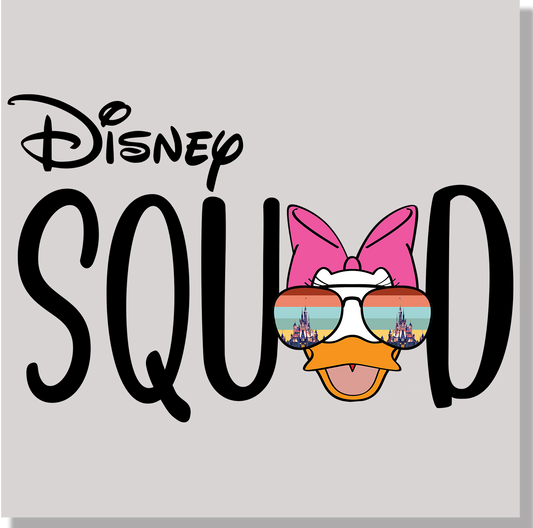 Disney Squad Daisy Duck DTF Transfer