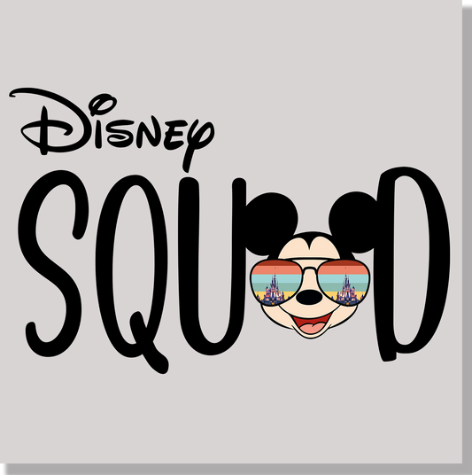 Disney Squad Mickey DTF Transfer