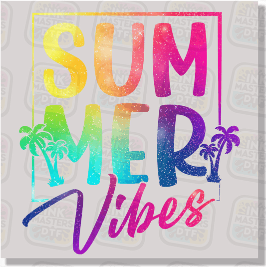 Summer Vibes DTF Transfer - Ink Masters DTF