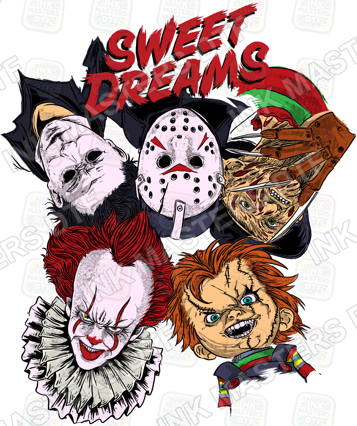 Horror Sweet Dreams DTF Transfer - Ink Masters DTF