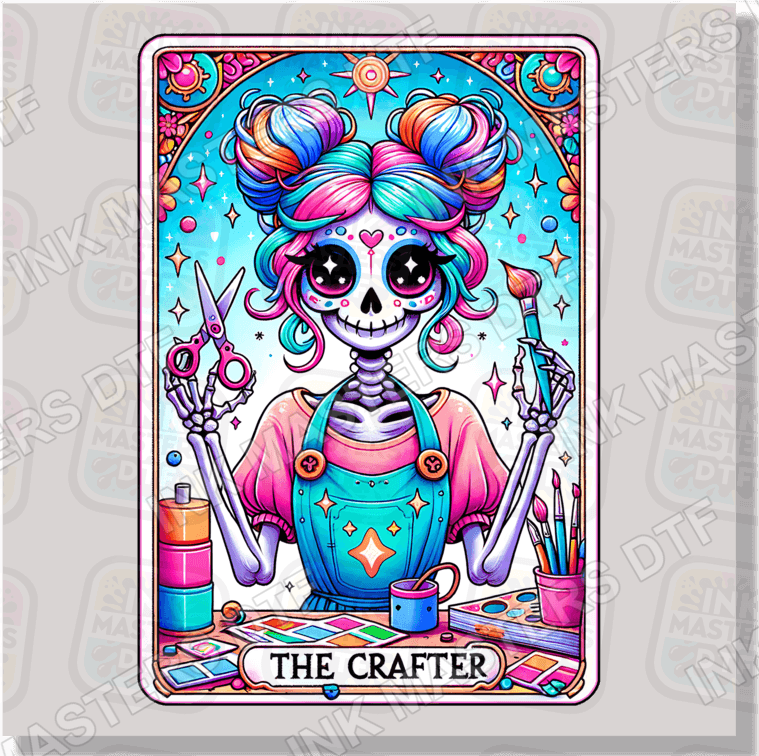 The Crafter Tarot Card DTF Transfer - Ink Masters DTF