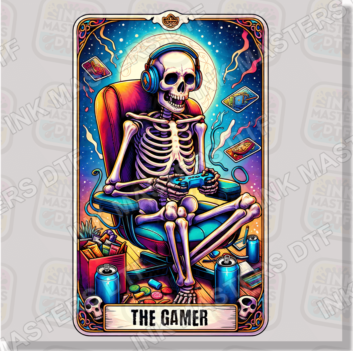 The Gamer DTF Transfer - Ink Masters DTF