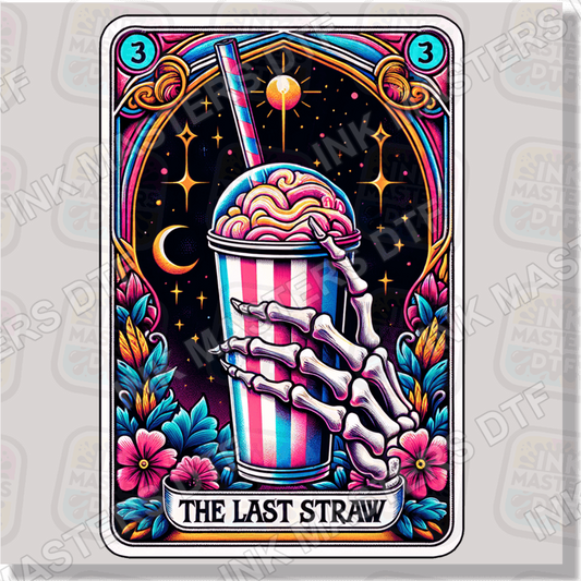 The Last Straw Tarot Card DTF Transfer - Ink Masters DTF