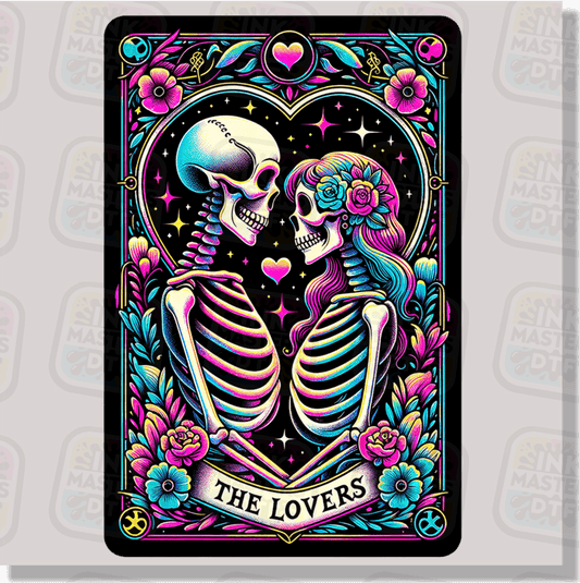 The Lovers Tarot Card DTF Transfer - Ink Masters DTF