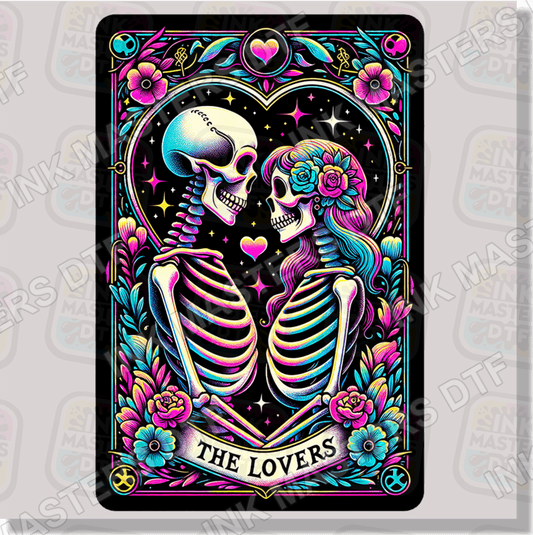 The Lovers Tarot Card DTF Transfer - Ink Masters DTF