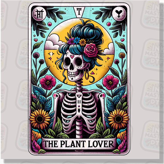 Plant Lover Tarot Card DTF Transfer - Ink Masters DTF