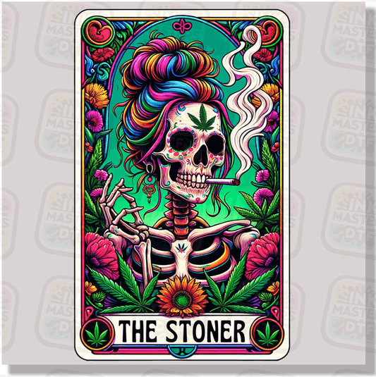 The Stoner Tarot Card DTF Transfer - Ink Masters DTF