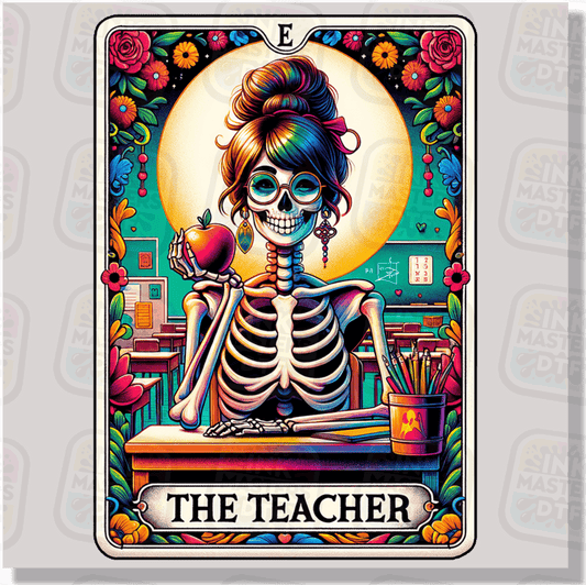 The Teacher Tarot Card DTF Transfer - Ink Masters DTF