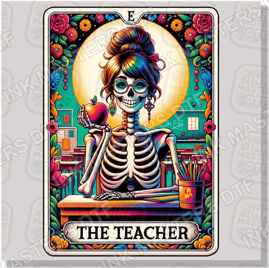 The Teacher Tarot Card DTF Transfer - Ink Masters DTF