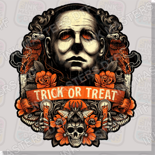 Trick Or Treat Horror DTF Transfer - Ink Masters DTF