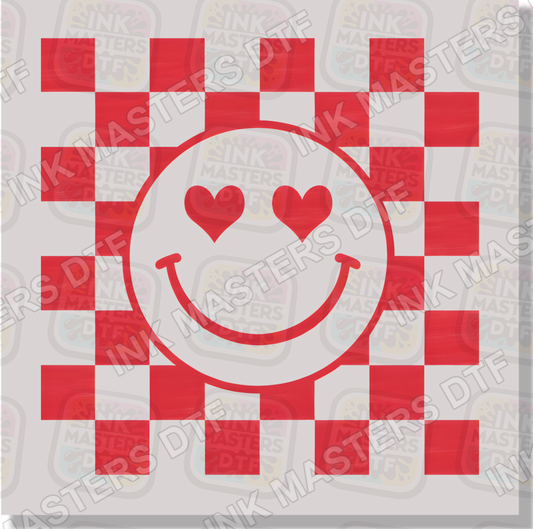Valentine Smiley DTF Transfer - Ink Masters DTF